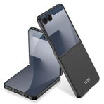 Kilifplus Samsung Galaxy Z Flip 7 ile Uyumlu Kılıf Sert Kıpta Mat İnce Rubber Kapak [ Şık, Sade, Mat, Pürüzsüz ] - Siyah