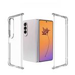 Kilifplus Samsung Galaxy Z Fold 4 ile Uyumlu Kılıf Ultra İnce Şeffaf Kapak Transparent [ Zarif, Sade, Şık, Lux Tasarım, Vonn Kapak]