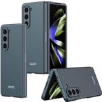 Kilifplus Samsung Galaxy Z Fold 5 ile Uyumlu Kılıf Sert Kıpta Mat İnce Rubber Kapak [ Şık, Sade, Mat, Pürüzsüz ] - Koyu Yeşil