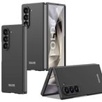 Kilifplus Samsung Galaxy Z Fold 6 ile Uyumlu Kılıf Sert Kıpta Mat İnce Rubber Kapak [ Şık, Sade, Mat, Pürüzsüz ] - Siyah