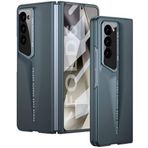 Kilifplus Samsung Galaxy Z Fold 6 ile Uyumlu Kılıf Ultra İnce Kameralı Korumalı Sert Rubber Procase Kapak, [ Sportif, Şık, Sert, İnce ] - Yeşil