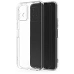 Kilifplus Vivo Y21s ile Uyumlu Kılıf Şeffaf Süper Silikon, Esnek, Clear, Tam Uyumlu Kapak