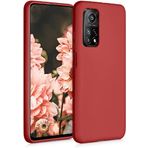 Kilifplus Xiaomi Mi 10T - Mi 10T Pro ile Uyumlu Kılıf Premier Mat Esnek Silikon Kapak - Kırmızı
