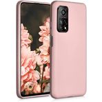 Kilifplus Xiaomi Mi 10T - Mi 10T Pro ile Uyumlu Kılıf Premier Mat Esnek Silikon Kapak - Rose Gold