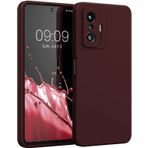 Kilifplus Xiaomi Mi 11T ile Uyumlu Kılıf Premier Mat Esnek Silikon Kapak - Mürdüm