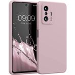 Kilifplus Xiaomi Mi 11T ile Uyumlu Kılıf Premier Mat Esnek Silikon Kapak - Rose Gold