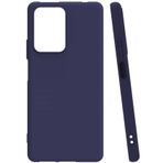 Kilifplus Xiaomi Mi 11T Pro ile Uyumlu Kılıf Mat Lux Kamera Korumalı Renkli Yumuşak Biye Silikon Kapak - Lacivert