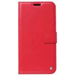 Kilifplus Xiaomi Mi 11T Standlı Kartlıklı Cüzdanlı Kapaklı Kırmızı Kılıf
