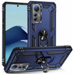 Kilifplus Xiaomi Mi 12 Lite Lacivert Zırhlı Standlı Mıknatıslı Tank Kapak Kılıf