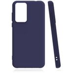 Kilifplus Xiaomi Mi 12T / 12T Pro ile Uyumlu Kılıf Mat Lux Kamera Korumalı Renkli Yumuşak Biye Silikon Kapak - Lacivert