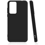 Kilifplus Xiaomi Mi 12T / 12T Pro ile Uyumlu Kılıf Mat Lux Kamera Korumalı Renkli Yumuşak Biye Silikon Kapak - Siyah