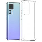 Kilifplus Xiaomi Mi 12T / 12T Pro ile Uyumlu Kılıf Şeffaf Pürüzsüz Yüzey, Kenarları Silikon, Sert Özel Kalıp Coss Kapak - Şeffaf