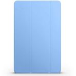 Kilifplus Xiaomi Mi Pad 5 ile Uyumlu Tablet Kılıfı Smart Cover Uyku Modlu Standlı Arkası Sert Şeffaf Kapak - Mavi
