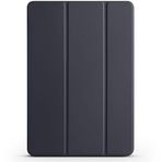 Kilifplus Xiaomi Pad 6 ile Uyumlu Tablet Kılıfı Smart Cover Uyku Modlu Standlı Arkası Sert Şeffaf Kapak- Siyah