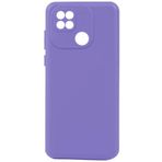 Kilifplus Xiaomi Poco C40 / Redmi 10C ile Uyumlu Kılıf Mat Lux Kamera Korumalı Renkli Yumuşak Biye Silikon Kapak - Lila