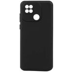 Kilifplus Xiaomi Poco C40 / Redmi 10C ile Uyumlu Kılıf Mat Lux Kamera Korumalı Renkli Yumuşak Biye Silikon Kapak - Siyah