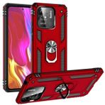 Kilifplus Xiaomi Poco C40 Zırhlı Standlı Mıknatıslı Tank Kapak Kırmızı Kılıf