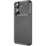 Kilifplus Xiaomi Poco C65 ile Uyumlu Kılıf Silikon Parmak İzi Bırakmayan Karbon Soft Negro Kapak - Siyah