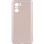 Kilifplus Xiaomi Poco F3 ile Uyumlu Kılıf Premier Mat Esnek Silikon Kapak - Gold