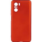 Kilifplus Xiaomi Poco F3 ile Uyumlu Kılıf Premier Mat Esnek Silikon Kapak - Kırmızı