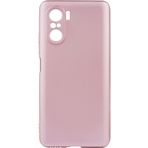 Kilifplus Xiaomi Poco F3 ile Uyumlu Kılıf Premier Mat Esnek Silikon Kapak - Rose Gold