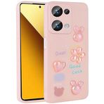 Kilifplus Xiaomi Poco M6 Pro 4G ile Uyumlu Kılıf Kabartma Figürlü Parlak Toys Silikon Kapak - Pembe