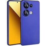 Kilifplus Xiaomi Poco M6 Pro 4G ile Uyumlu Kılıf Premier Mat Esnek Silikon Kapak - Saks Mavi