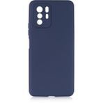 Kilifplus Xiaomi Poco X3 GT İnce Mat Esnek Silikon Lacivert Kılıf