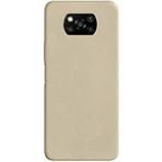 Kilifplus Xiaomi Poco X3 NFC ile Uyumlu Kılıf Premier Mat Esnek Silikon Kapak - Gold
