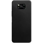 Kilifplus Xiaomi Poco X3 Pro ile Uyumlu Kılıf Premier Mat Esnek Silikon Kapak - Siyah