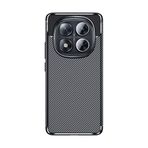 Kilifplus Xiaomi Poco X7 ile Uyumlu Kılıf Silikon Parmak İzi Bırakmayan Karbon Soft Negro Kapak - Siyah