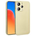 Kilifplus Xiaomi Redmi 12C ile Uyumlu Kılıf Premier Mat Esnek Silikon Kapak - Gold