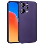 Kilifplus Xiaomi Redmi 12C ile Uyumlu Kılıf Premier Mat Esnek Silikon Kapak - Lacivert