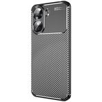 Kilifplus Xiaomi Redmi 13C ile Uyumlu Kılıf Silikon Parmak İzi Bırakmayan Karbon Soft Negro Kapak - Siyah
