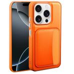 Kilifplus Xiaomi Redmi 15C ile Uyumlu Kılıf Kartlık Bölmeli X-Kart Silikon Kapak, Premium Koruma, Turuncu