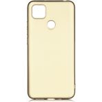 Kilifplus Xiaomi Redmi 9C ile Uyumlu Kılıf Premier Mat Esnek Silikon Kapak - Gold