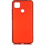 Kilifplus Xiaomi Redmi 9C ile Uyumlu Kılıf Premier Mat Esnek Silikon Kapak - Kırmızı