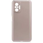 Kilifplus Xiaomi Redmi Note 10 Pro ile Uyumlu Kılıf Premier Mat Esnek Silikon Kapak - Gold