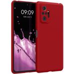 Kilifplus Xiaomi Redmi Note 10 Pro ile Uyumlu Kılıf Premier Mat Esnek Silikon Kapak - Kırmızı