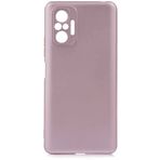 Kilifplus Xiaomi Redmi Note 10 Pro ile Uyumlu Kılıf Premier Mat Esnek Silikon Kapak - Rose Gold