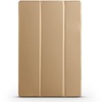 Kilifplus Xiaomi Redmi Pad 10.6 ile Uyumlu Tablet Kılıfı Smart Cover Uyku Modlu Standlı Arkası Sert Şeffaf Kapak - Gold
