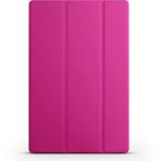 Kilifplus Xiaomi Redmi Pad 10.6 ile Uyumlu Tablet Kılıfı Smart Cover Uyku Modlu Standlı Arkası Sert Şeffaf Kapak - Pembe