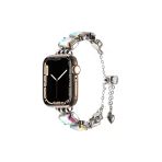 Kılıftech Apple Watch Ultra 49Mm Zore Krd-115 Renkli Taş Tasarımlı Kordon-Colorful