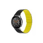 Kılıftech Huawei Honor Magic 2 46Mm Uyumlu Krd-52 Zore Kordon-Siyah-Sarı