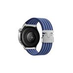 Kılıftech Huawei Honor Magic 2 46Mm Zore Krd-133 22Mm Naylon Kumaş Hasır Örgülü Kordon - Mavi