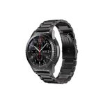 Kılıftech Huawei Watch Gt 3 46Mm Uyumlu Krd-04 Metal Zore Kordon-Siyah