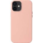 Kılıftech İphone 12 Mini Uyumlu Zore Leathersafe Wireless Kılıf-Pembe