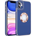 Kılıftech İphone 12 Uyumlu Zore Kongo Kılıf-Lacivert