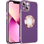 Kılıftech İphone 14 Plus Uyumlu Zore Kongo Kılıf-Koyu Mor