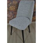 Kılıfteks Büyük Oval Sandalye Kılıfı Jakar - 45 x 50 cm